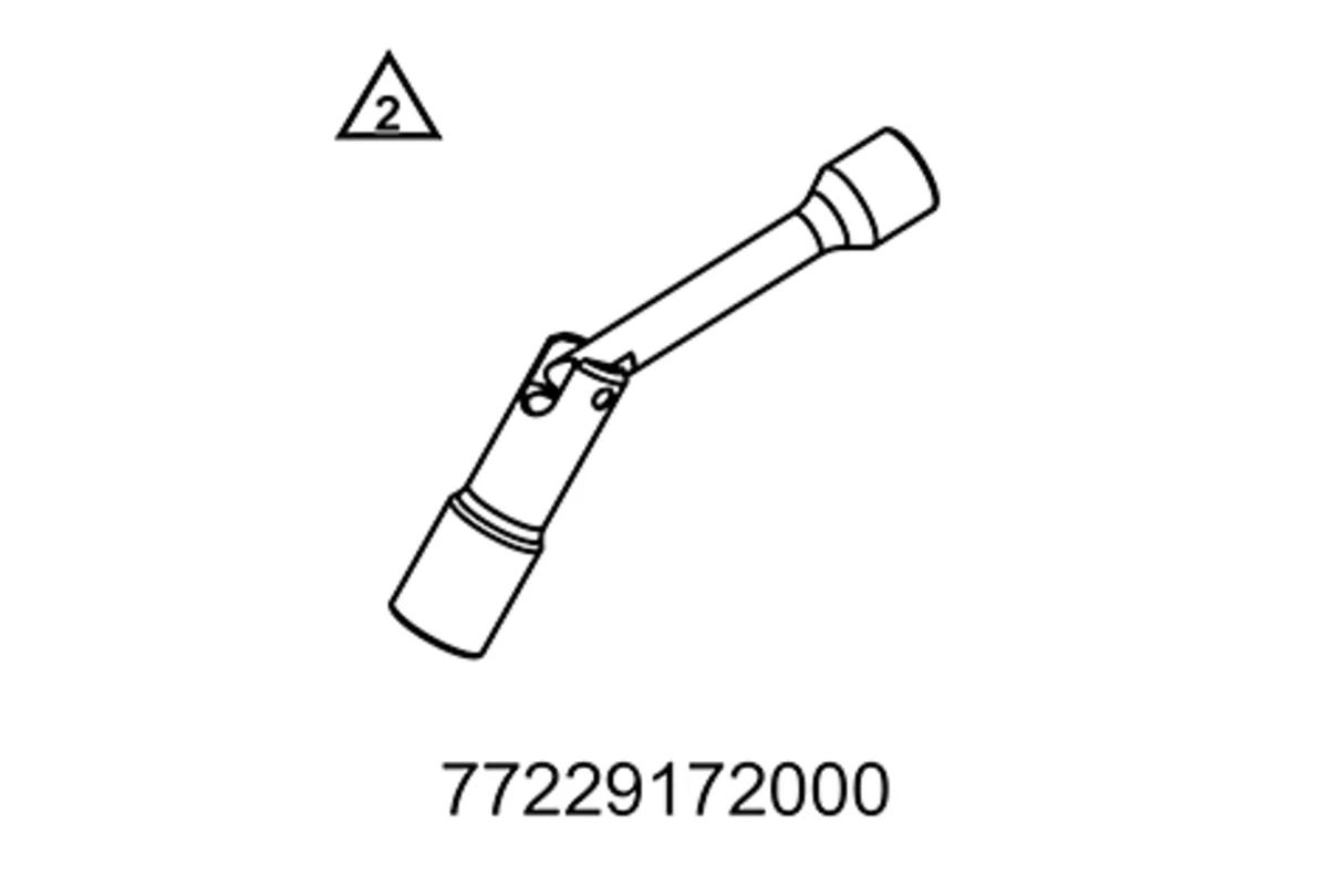 Spark Plug Wrench with Link