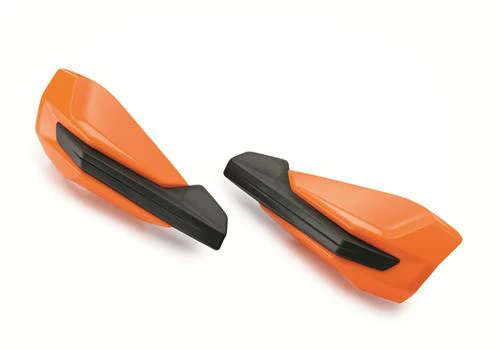 KTM Handguards (Black/Orange/White) - Image 2