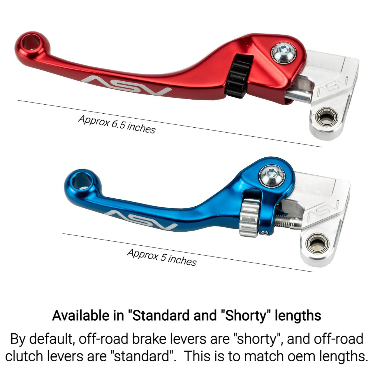 ASV Inventions F4 Series Clutch and Brake Lever Pair Pack # BCF42303 - Image 8