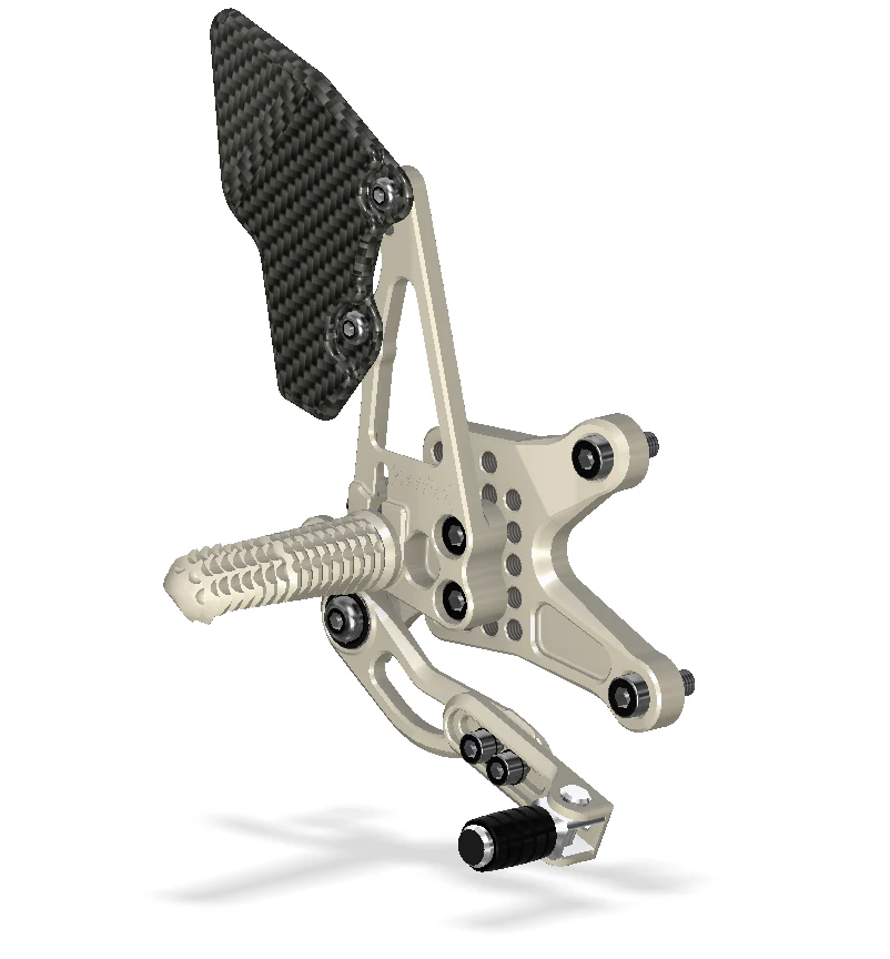 Attack Performance Rear Set Kit KTM 1290 SuperDuke R/GT 2014-2019 - Image 4