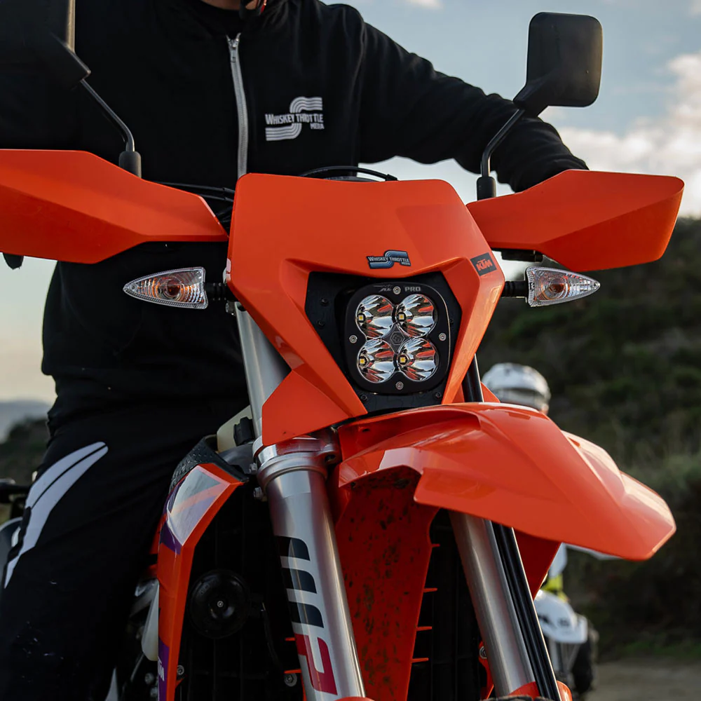 Baja Designs KTM XL Pro (D/C) Headlight Kit /w Dimmer - 150/250/300 XC-W 2024, 350/500 XW-F/EXC-F 2024, 450 XCF-W 2024 - Image 4