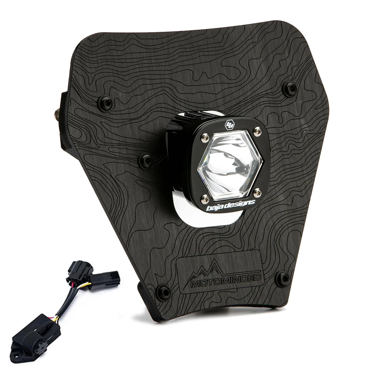 Baja Designs S1 (D/C) LED Headlight Kit w/ Dimmer KTM EXC-F, XCF-W, XC-W 2024-2025
