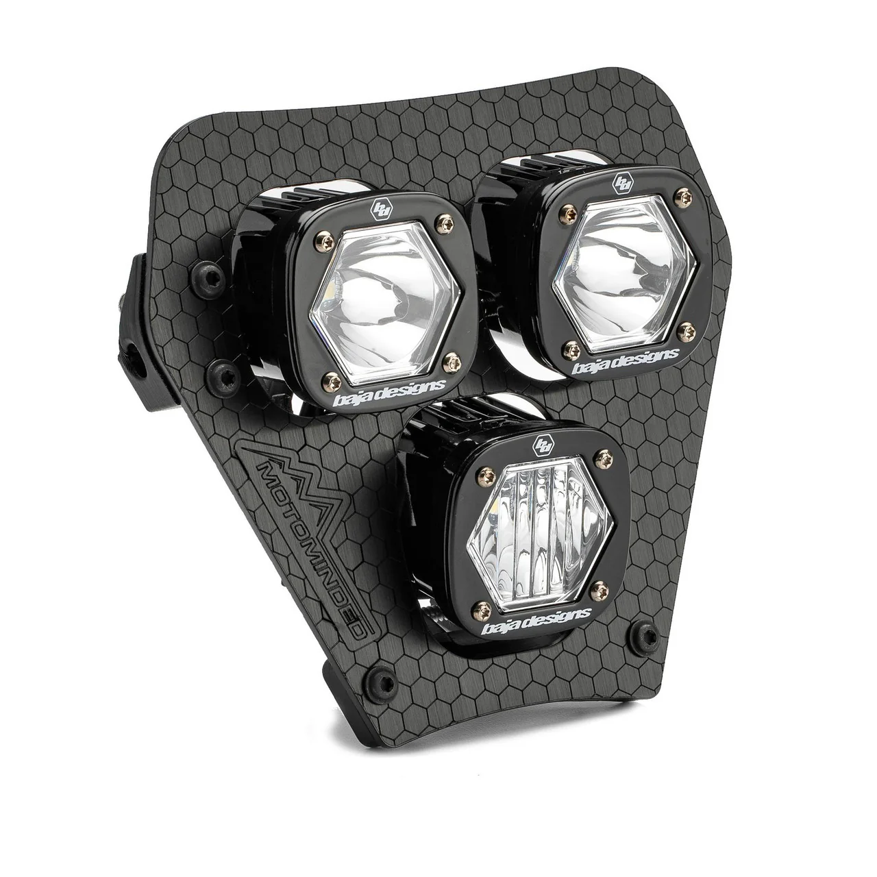 Baja Designs Triple S1 "Hydra" (D/C) LED Headlight Kit KTM XCF-W, XC-W 2024-2025