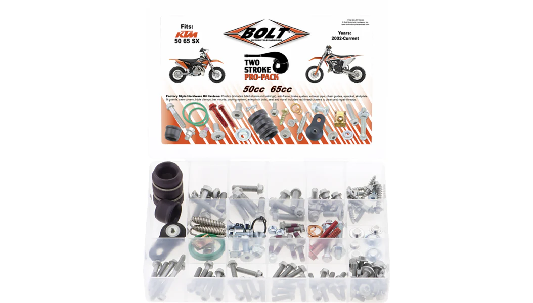 Bolt Euro Pro Pack KTM 50/65 1996-2025
