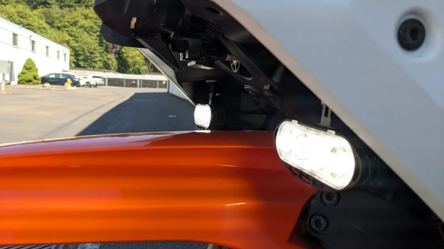 Cyclops Explorer light bar LED auxiliary light kits KTM 890/790/390 ADV 2023-2024 - Image 3