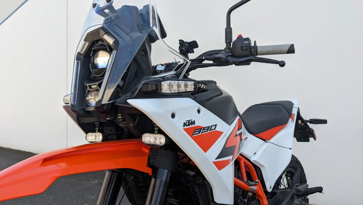 Cyclops Explorer light bar LED auxiliary light kits KTM 890/790/390 ADV 2023-2024 - Image 5