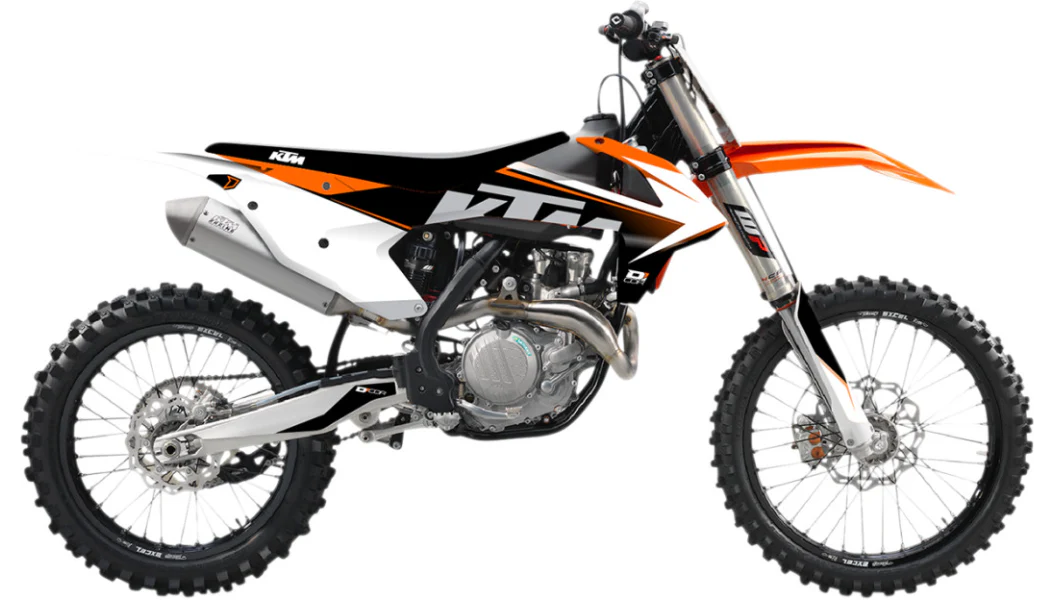 D'Cor Visuals Complete Graphics Kit — Cor 9 125/144/150/200 SX 2016-2018, 250/350/450 SX-F/XC-F 2016-2018 - Image 2