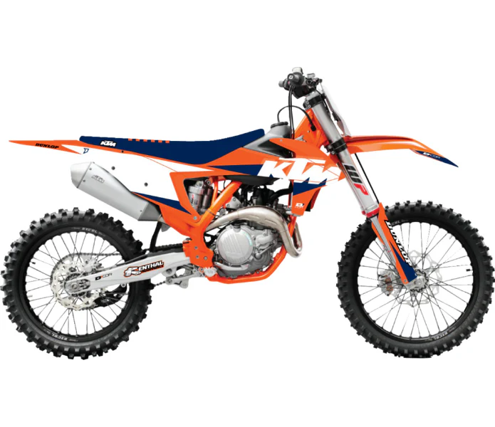 D'Cor Visuals Complete Graphics Kit — KTM Racing 125/150/250 SX 2018-2022, 250/350/450 SX-F 2018-2022, 250/450 SX-F FE 2018-2022 - Image 2