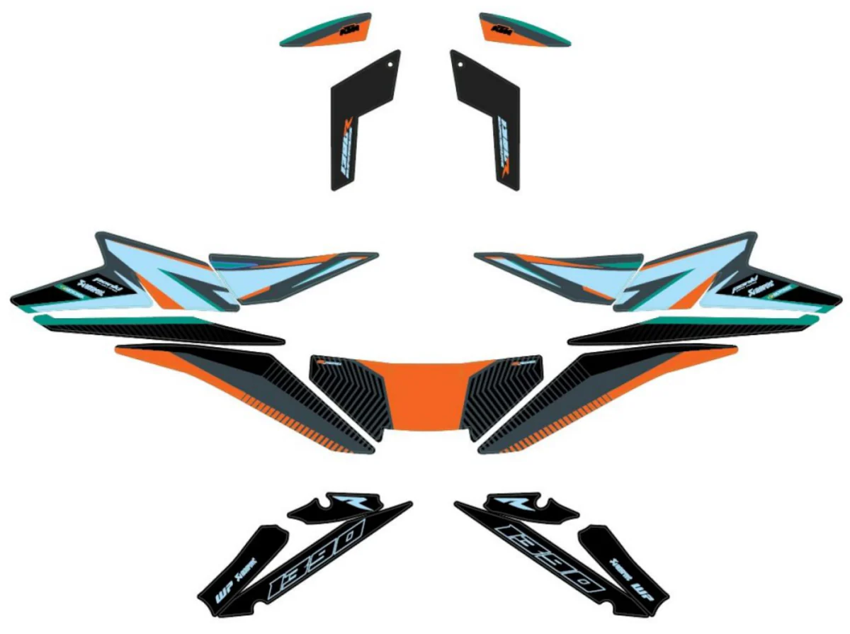 KTM Factory Graphics Kit 1390 SD R EVO 2024-2026