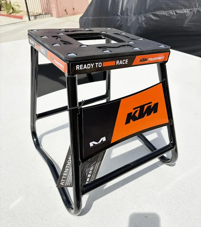 KTM Matrix C2M Mini Bike Stand Angled - Image 2