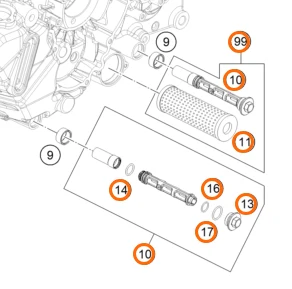 KTM Oil Change & Service Kit 1290 Adventure/Duke 2023-2024 - Image 3