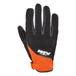 KTM Two 4 Ride V3 Gloves - Black/Green - Image 2