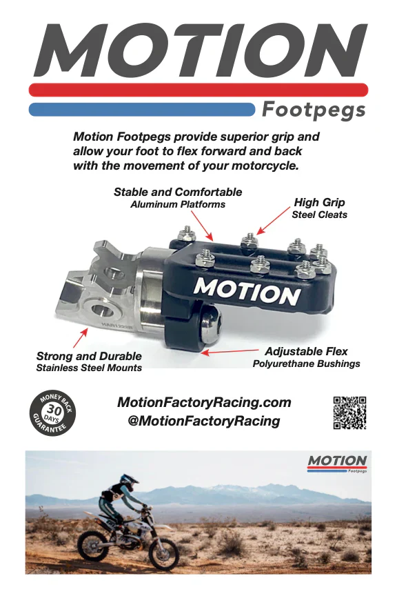 Motion Factory Racing KGB Model Footpeg System KTM/Husqvarna/GasGas MX/Enduro/Adventure 1998-Current - Image 6