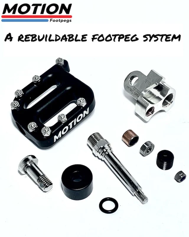 Motion Factory Racing KGH Model Footpeg System KTM/Husqvarna/GasGas MX/Enduro 2016-2023 - Image 8