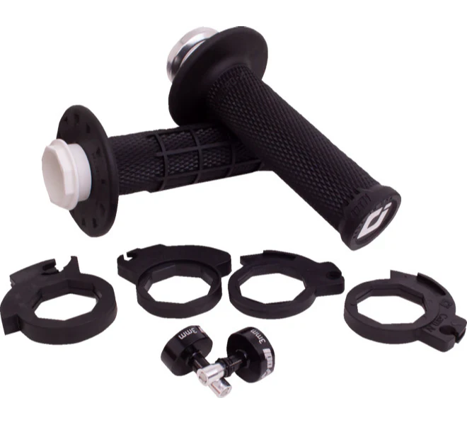 ODI Micro-X Half-Waffle v2 Lock-On Grips KTM/Husqvarna/GasGas E/50/65 Models - Image 2