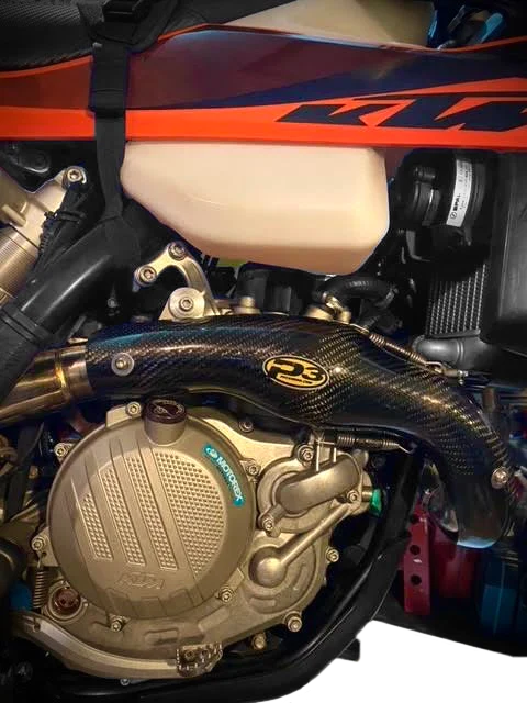 P3 HEAT SHIELD CARBON KTM 450/500 XCF-W/XW-F/EXC-F Husqvarna 450/501 FE/FE S/FE W