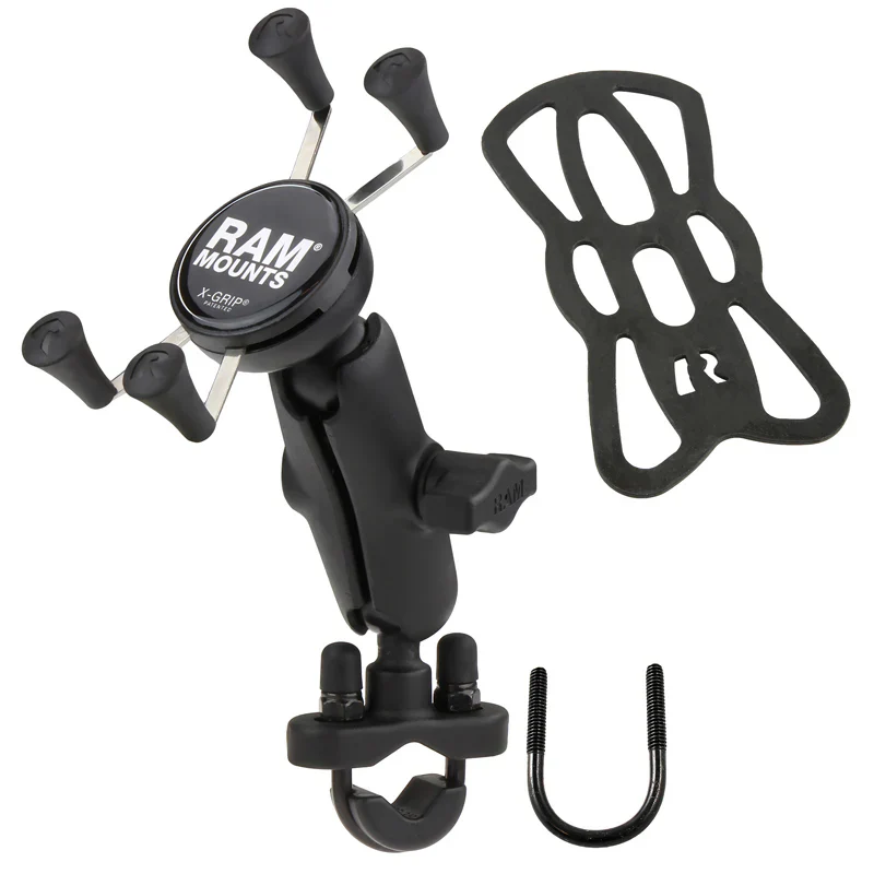 RAM X-Grip Phone Mount with Handlebar U-Bolt Base - Medium - Image 2