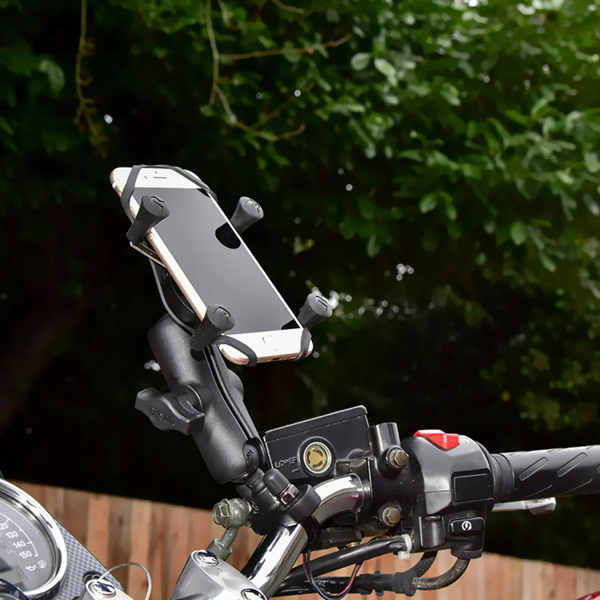 RAM X-Grip Phone Mount with Handlebar U-Bolt Base - Medium - Image 4