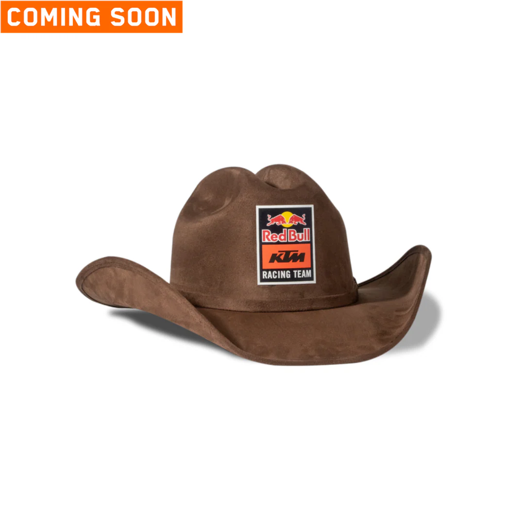 Red Bull KTM Cowboy Hat Suede Brown