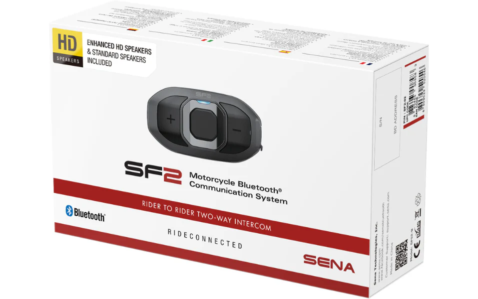 Sena SF2 Bluetooth Headset - 2-Way - Dual Speakers - Image 3