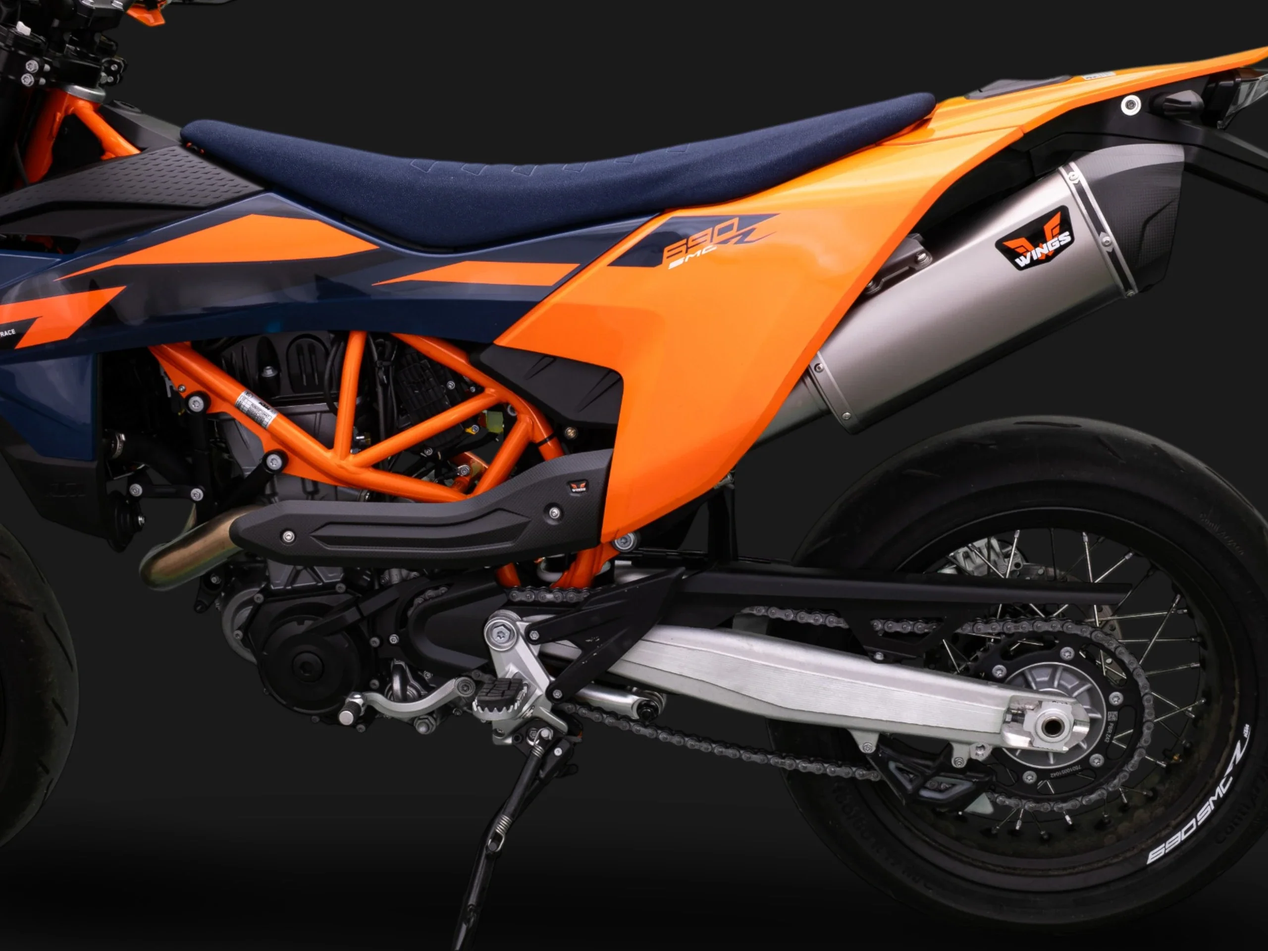 Wings Slip-on Exhaust KTM 690 Enduro/SMC/R 2026+ - Image 3