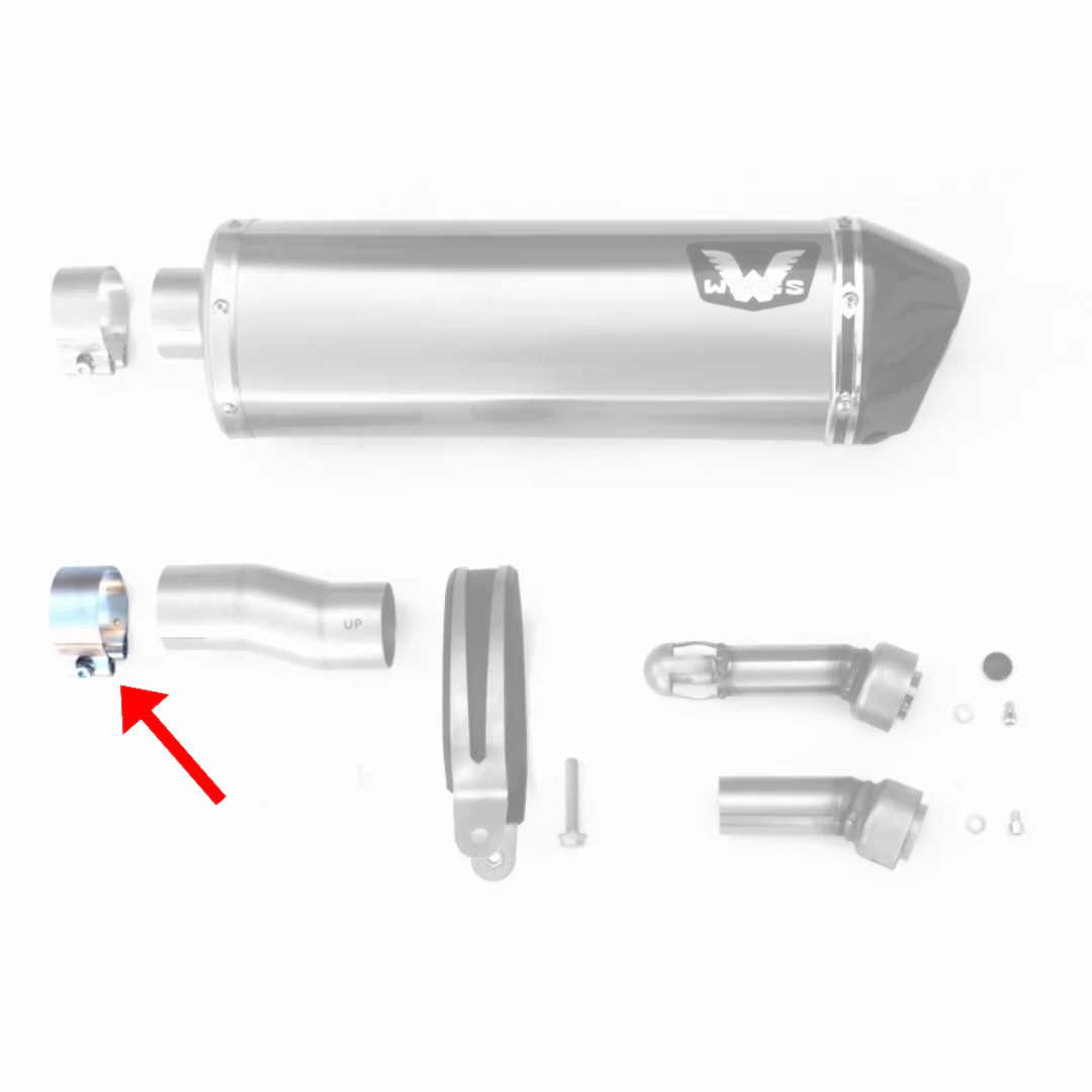 Wings Small Clamp for Link Pipe Husqvarna 701 2021